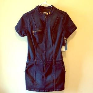 NWT Guess Denim Dress Small